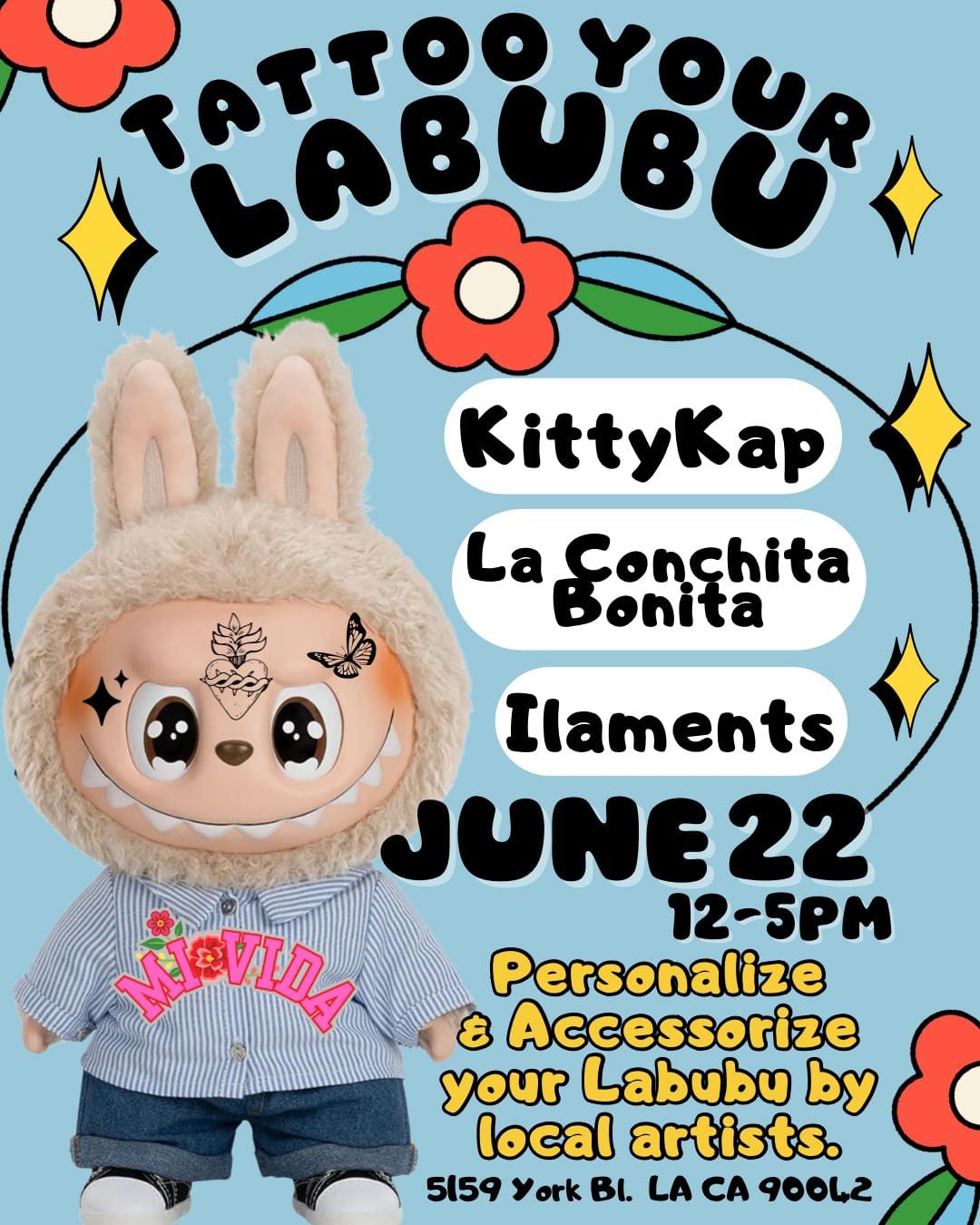 Tattoo Your Labubu! A Unique L.A. Mi vida Boutique Event!