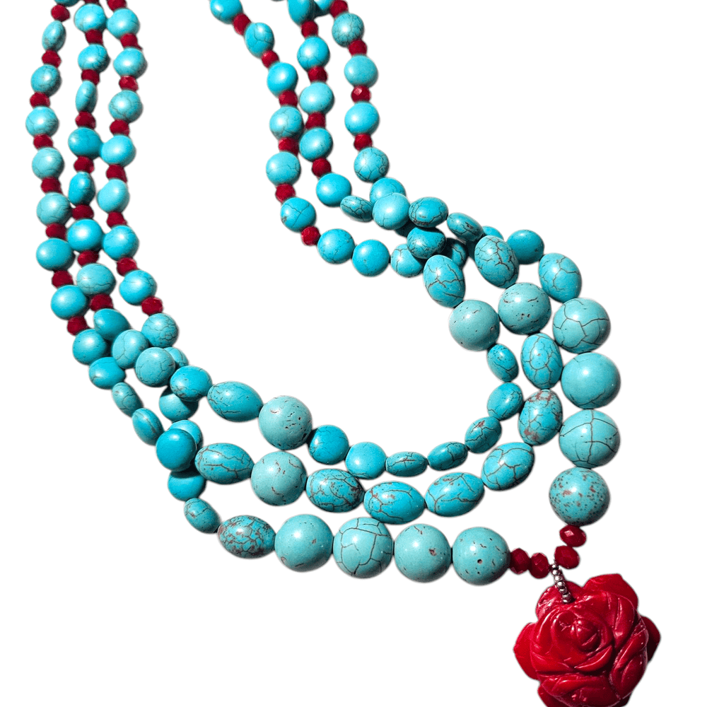 Turquoise is My Love Language Necklace!