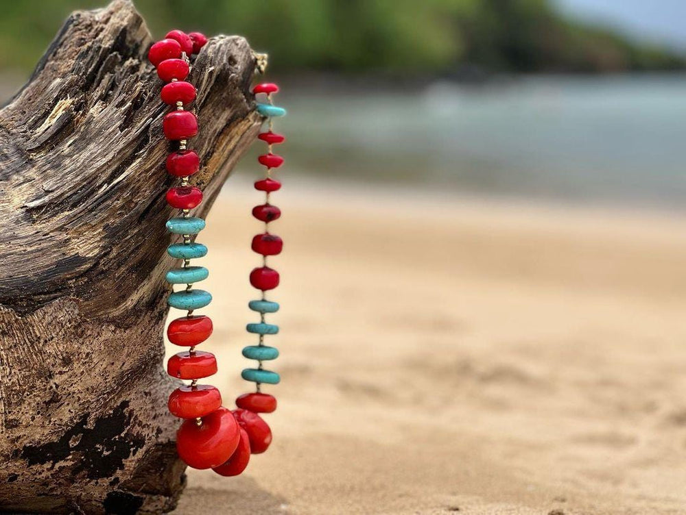 Coral Ancestral Necklace