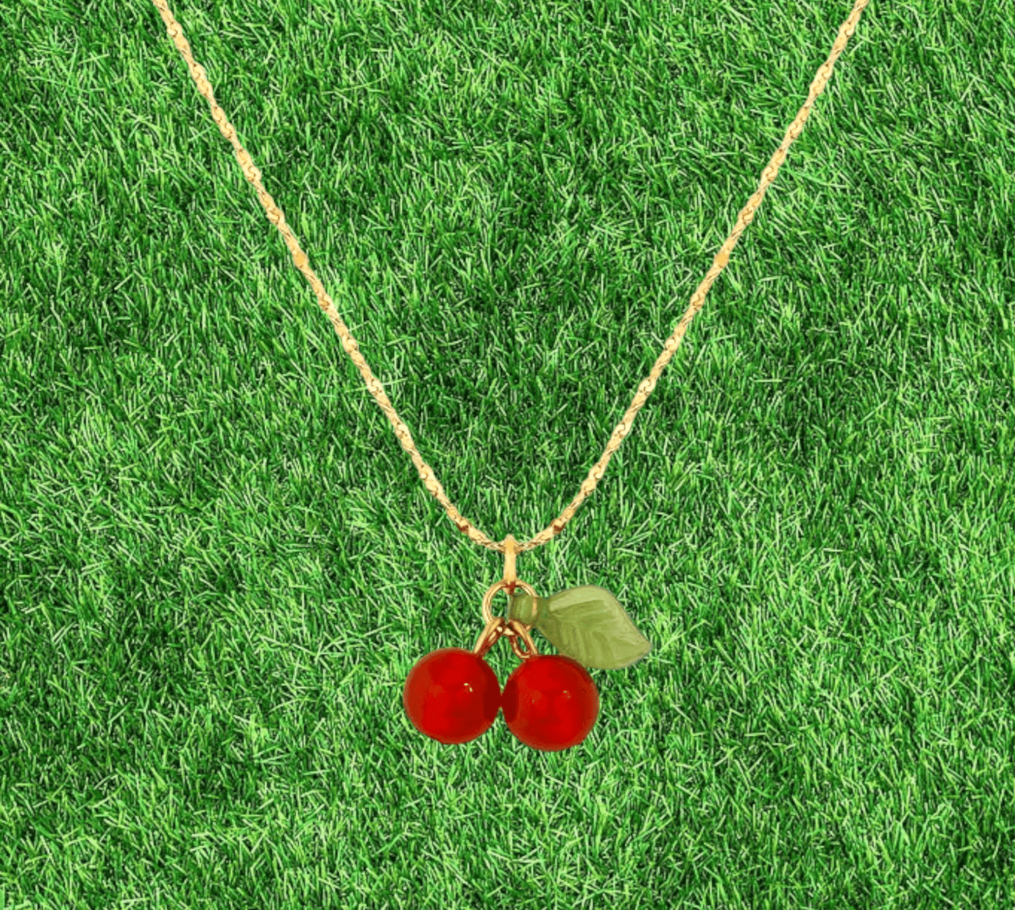 Cherry Charm Necklace