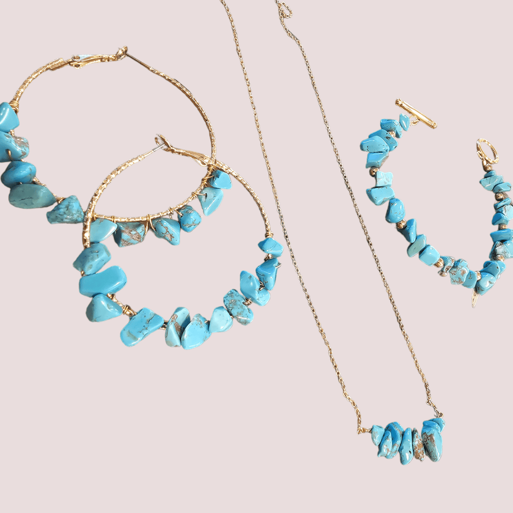 Turquoise Jewelry Bundle Set