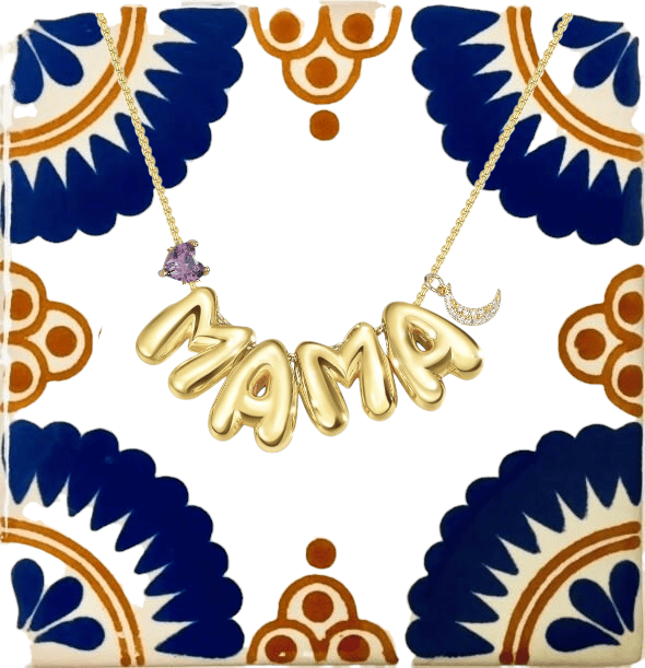Mama Love You to the Moon & Back Birthstone Necklace ilaments Jewelry