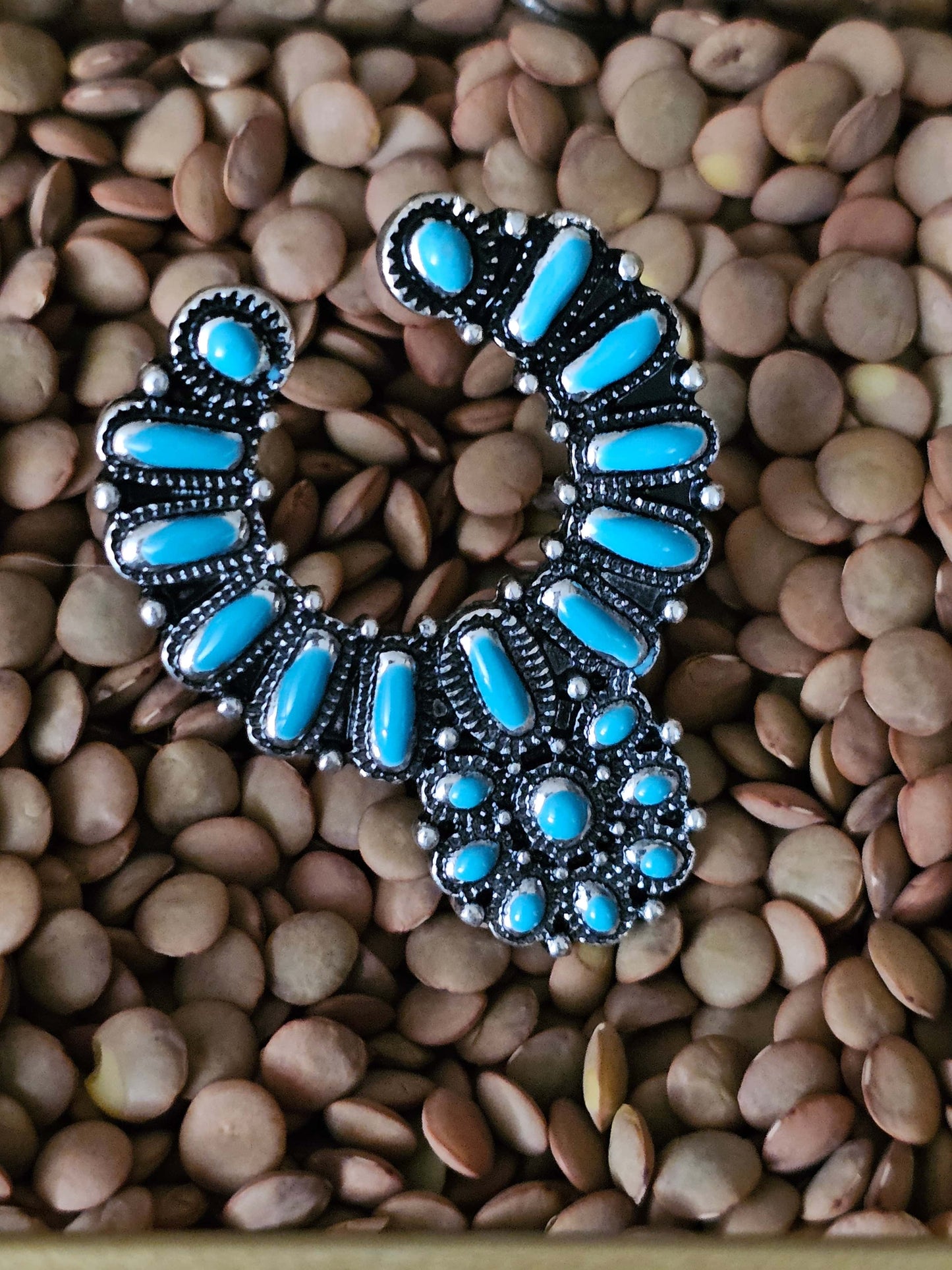 Buena Suerte Faux Turquoise Ring ilaments Jewelry