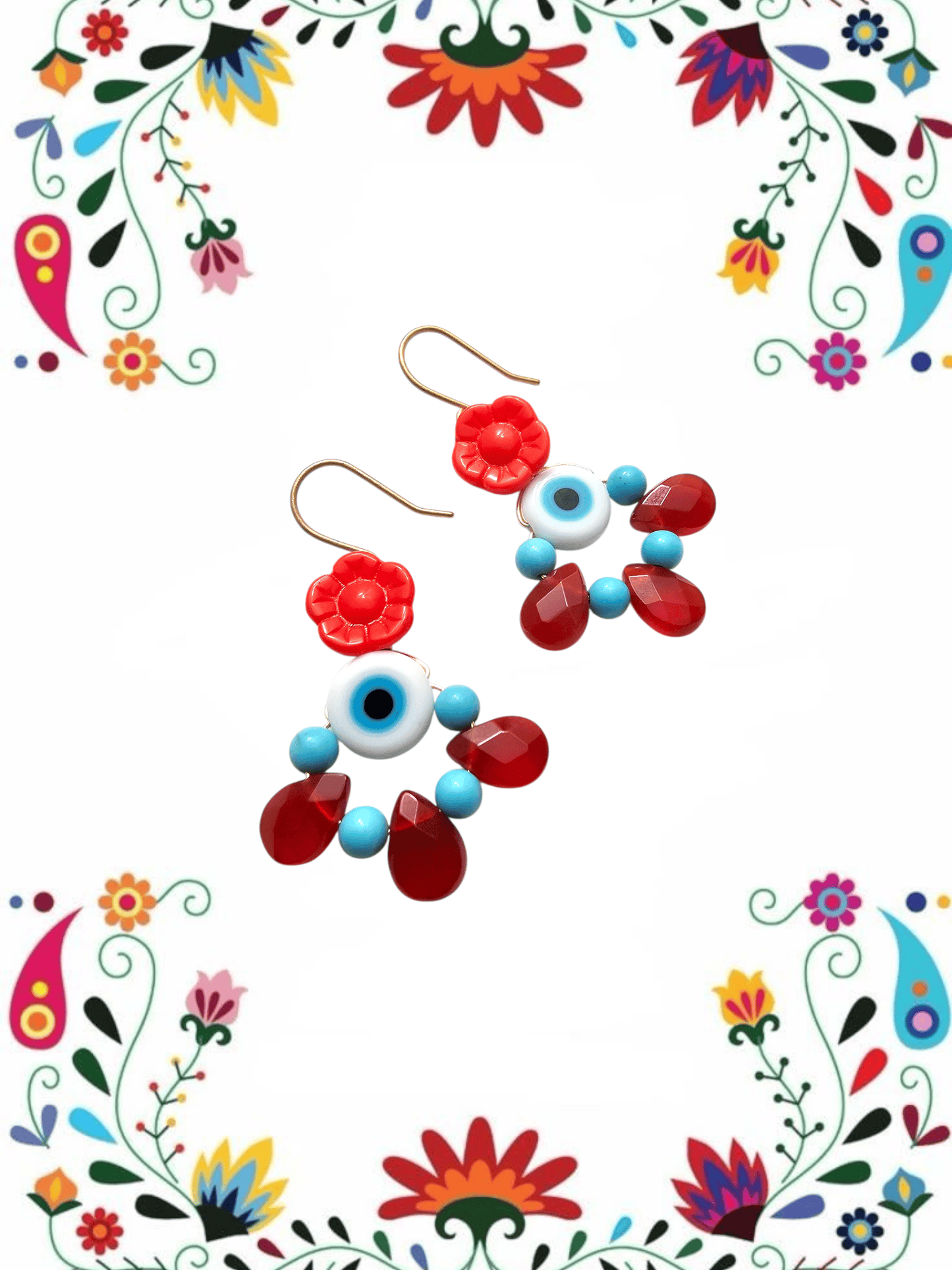 Milagro de Ojo Earrings ilaments Jewelry