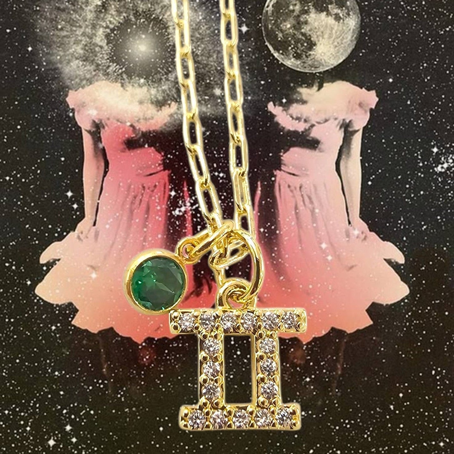 Zodiac Sign Charm Necklace ilaments Jewelry