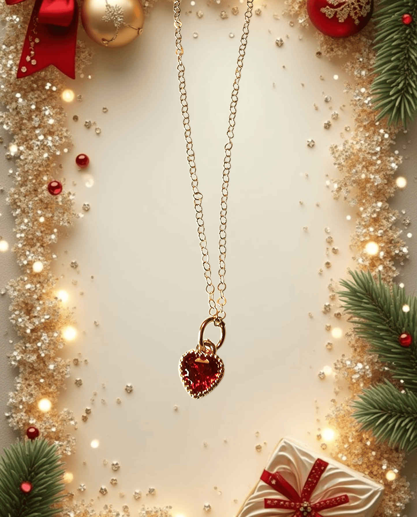 Cancer Cz Heart Charm Necklace ilaments Jewelry