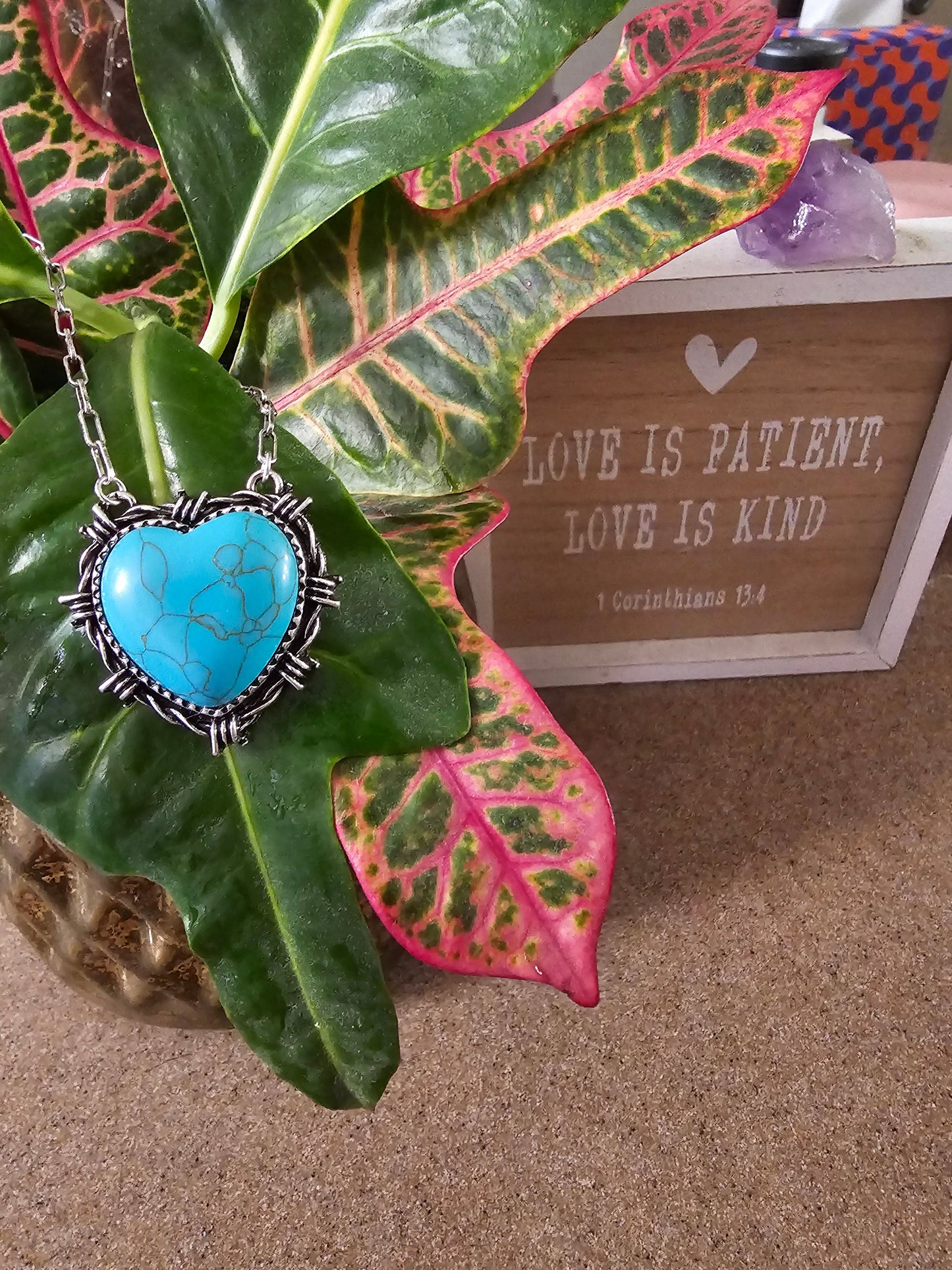 Love is Patient Necklace ilaments Jewelry