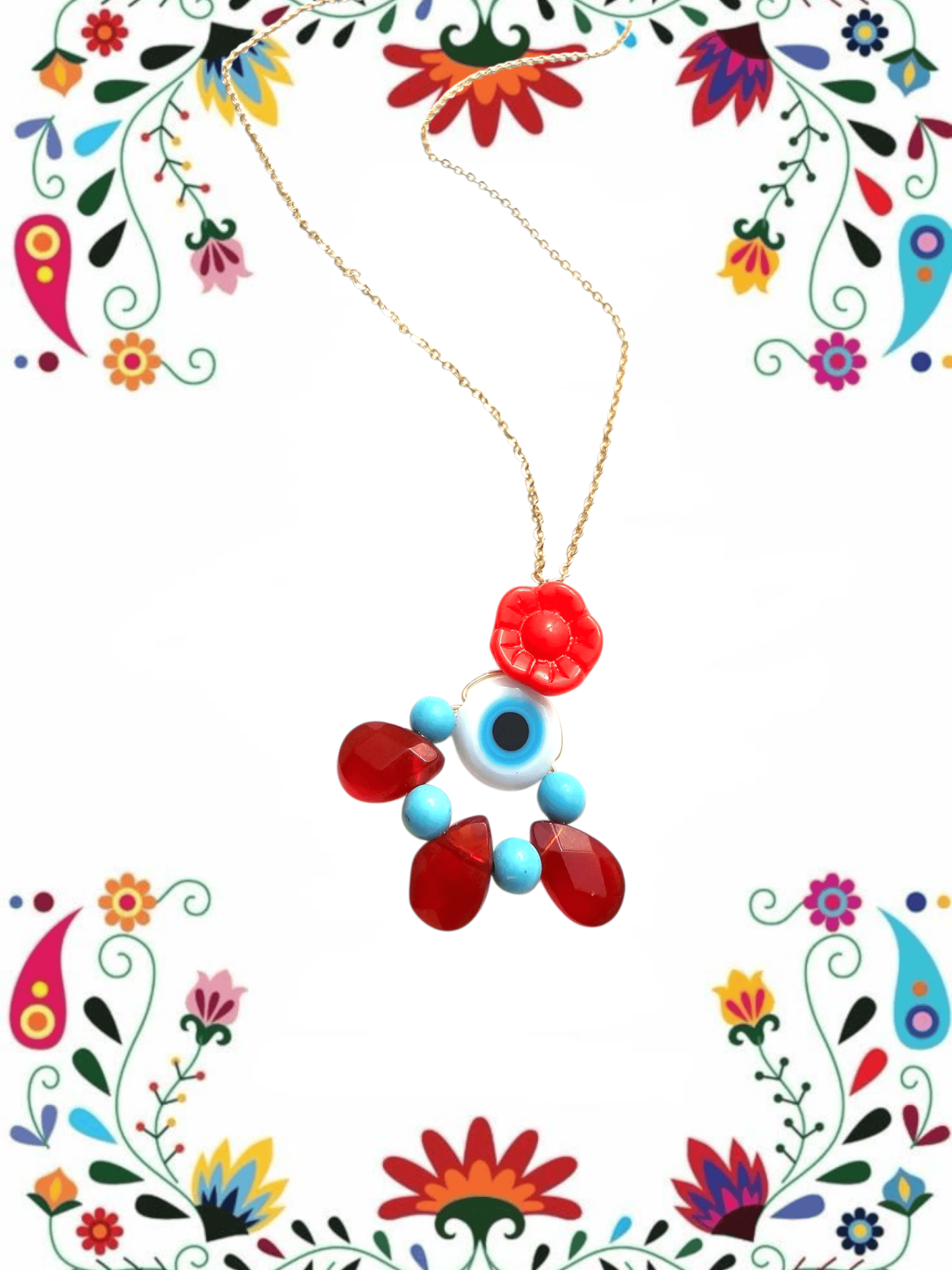 Milagro de Ojo Necklace ilaments Jewelry