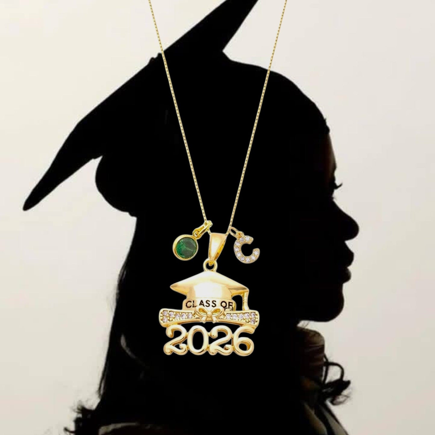 Graduation 2026 Diploma Charm Necklace ilaments Jewelry