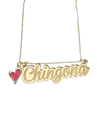 Chingona Love Charm Necklace