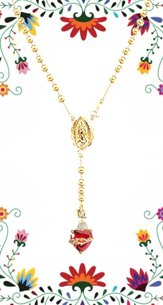 Milagro de Amor Rosary ilaments Jewelry
