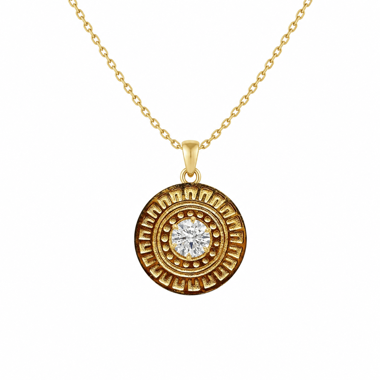 Eterno Tonalli Diamond Pendant Necklace ilaments Jewelry