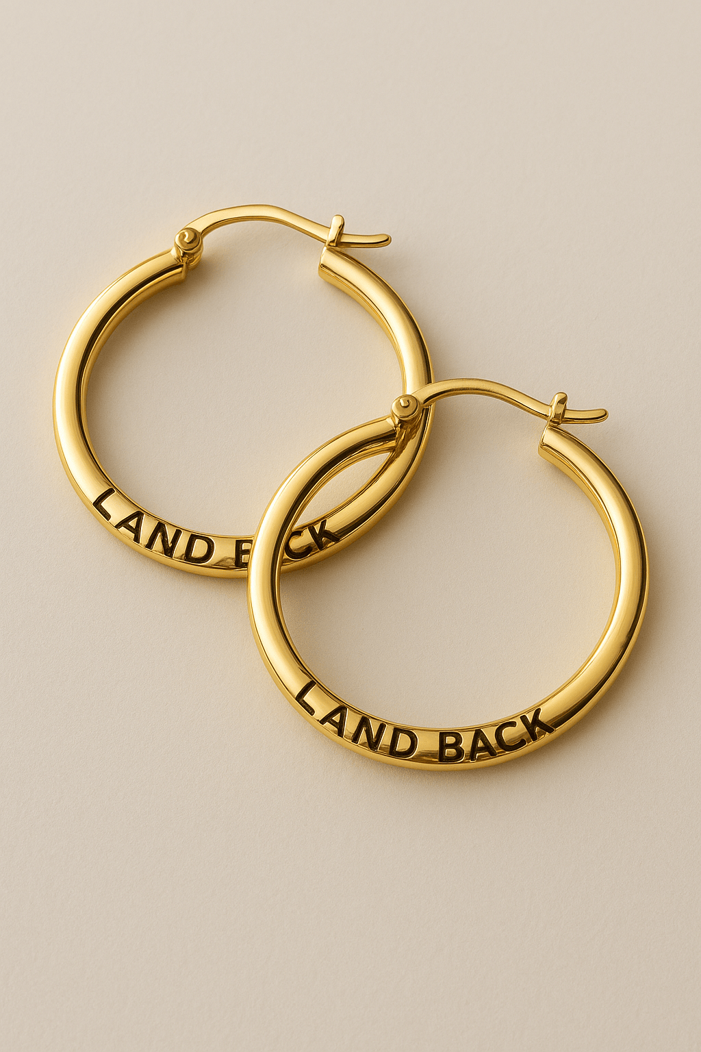 Land Back Hoop Earrings ilaments Jewelry