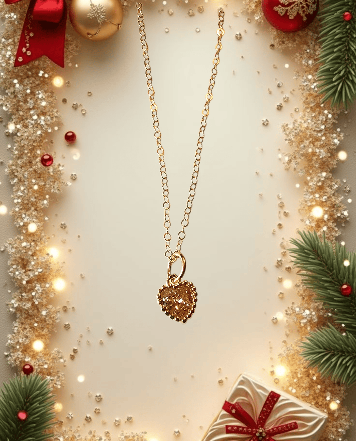 Scorpio Cz Heart Necklace ilaments Jewelry