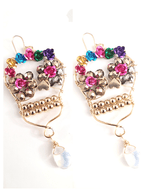 Frida Calavera Earrings