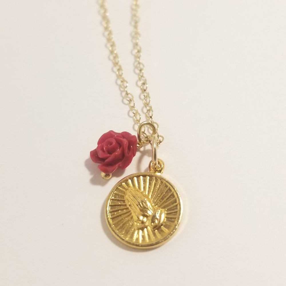 Pray Now, Smile Later Charm Necklace