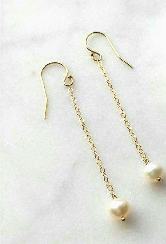 Pearl Drop Earrings