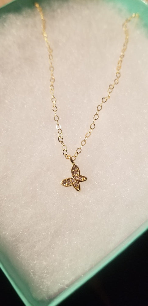 You Give Me Butterflies Necklace
