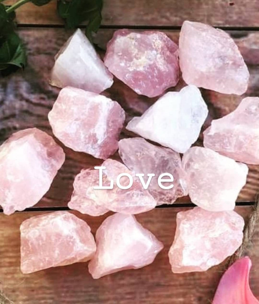 
                
                    Load image into Gallery viewer, Rose Quartz Stone of Love
                
            