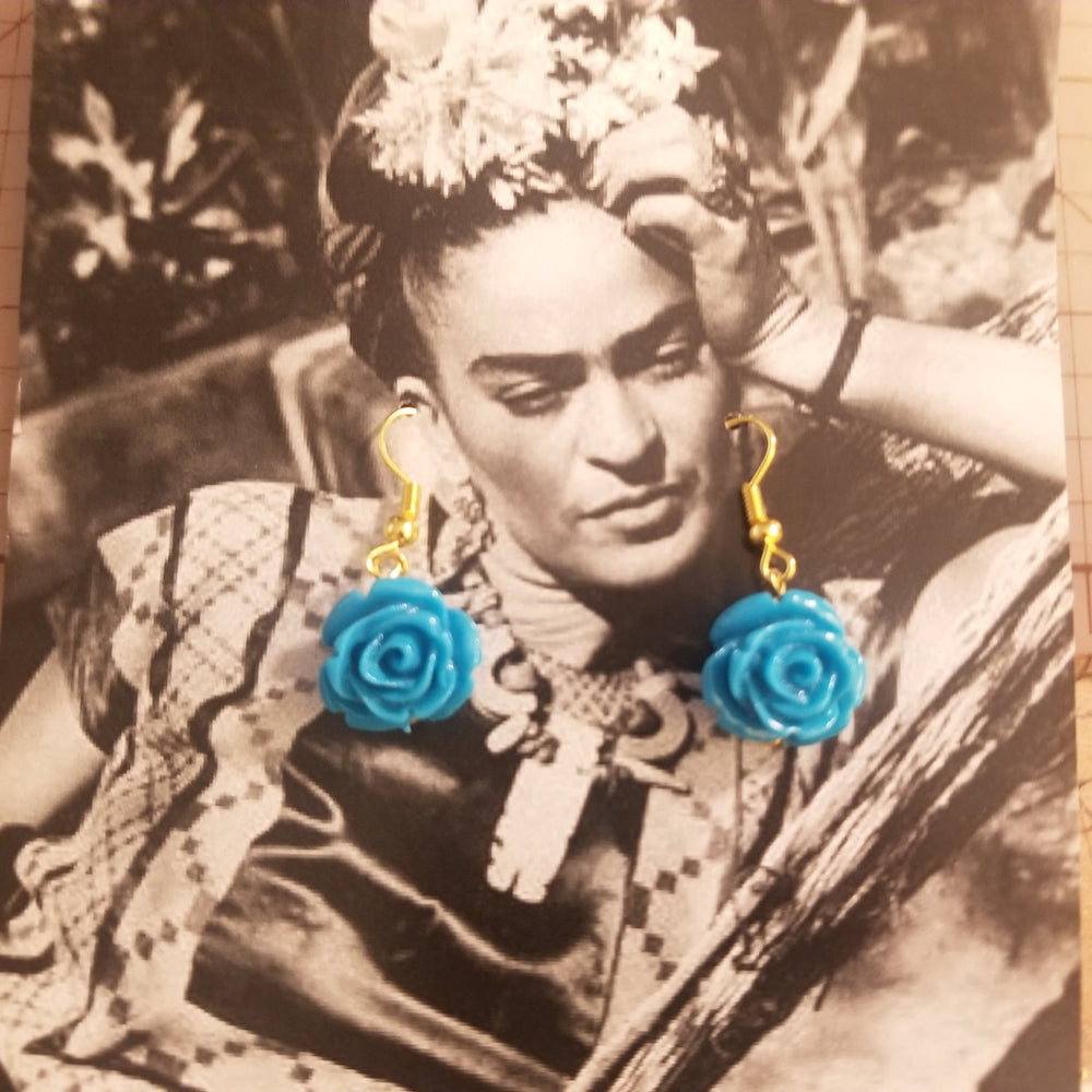 Frida Casa Azul Floral Earrings