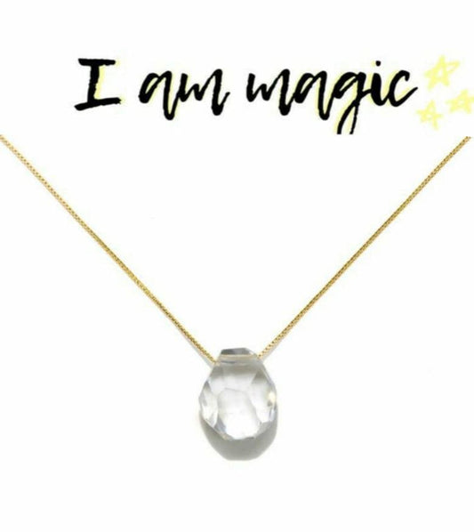 I Am Magic Quartz Necklace