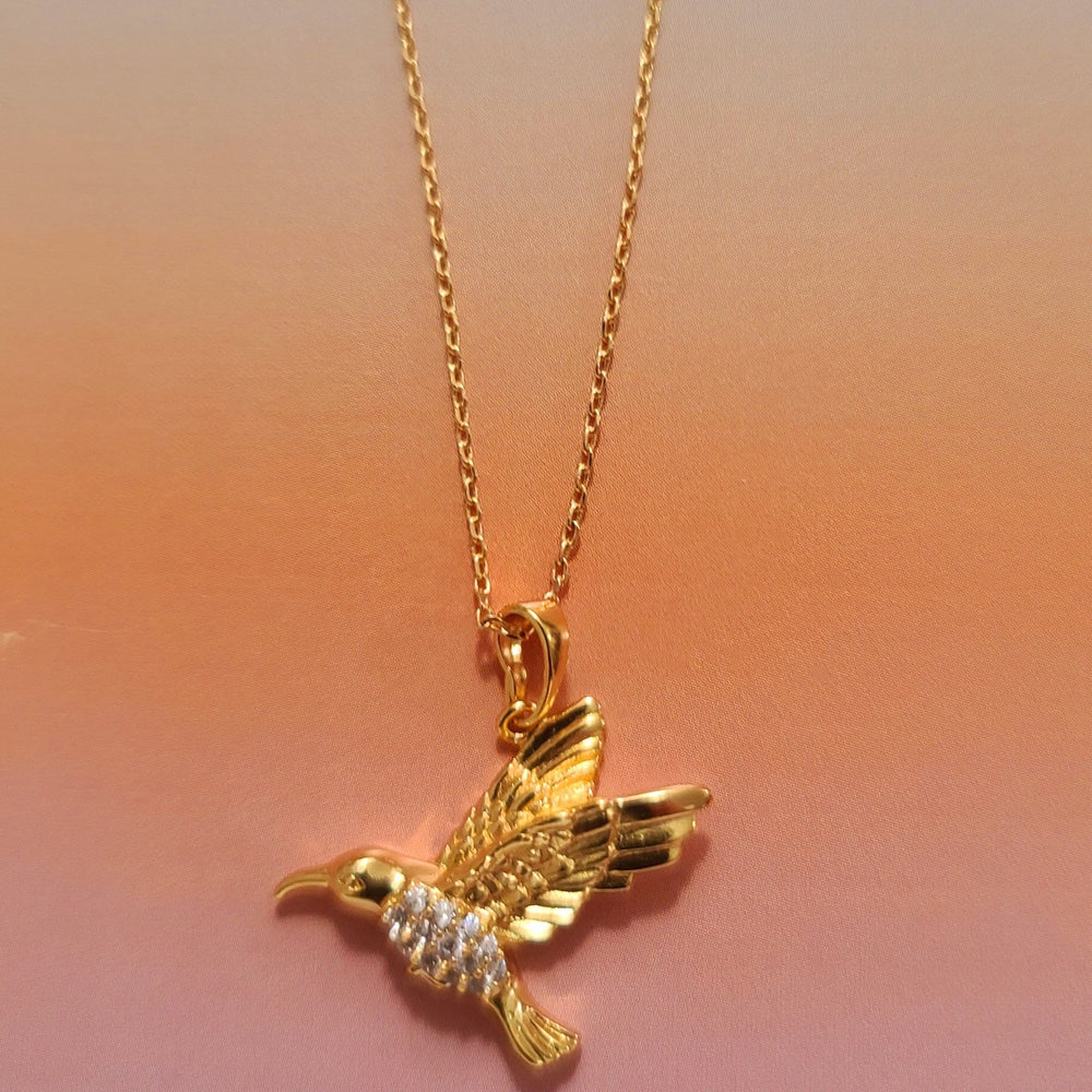 
                      
                        Hummingbird Warrior of Love Necklace
                      
                    