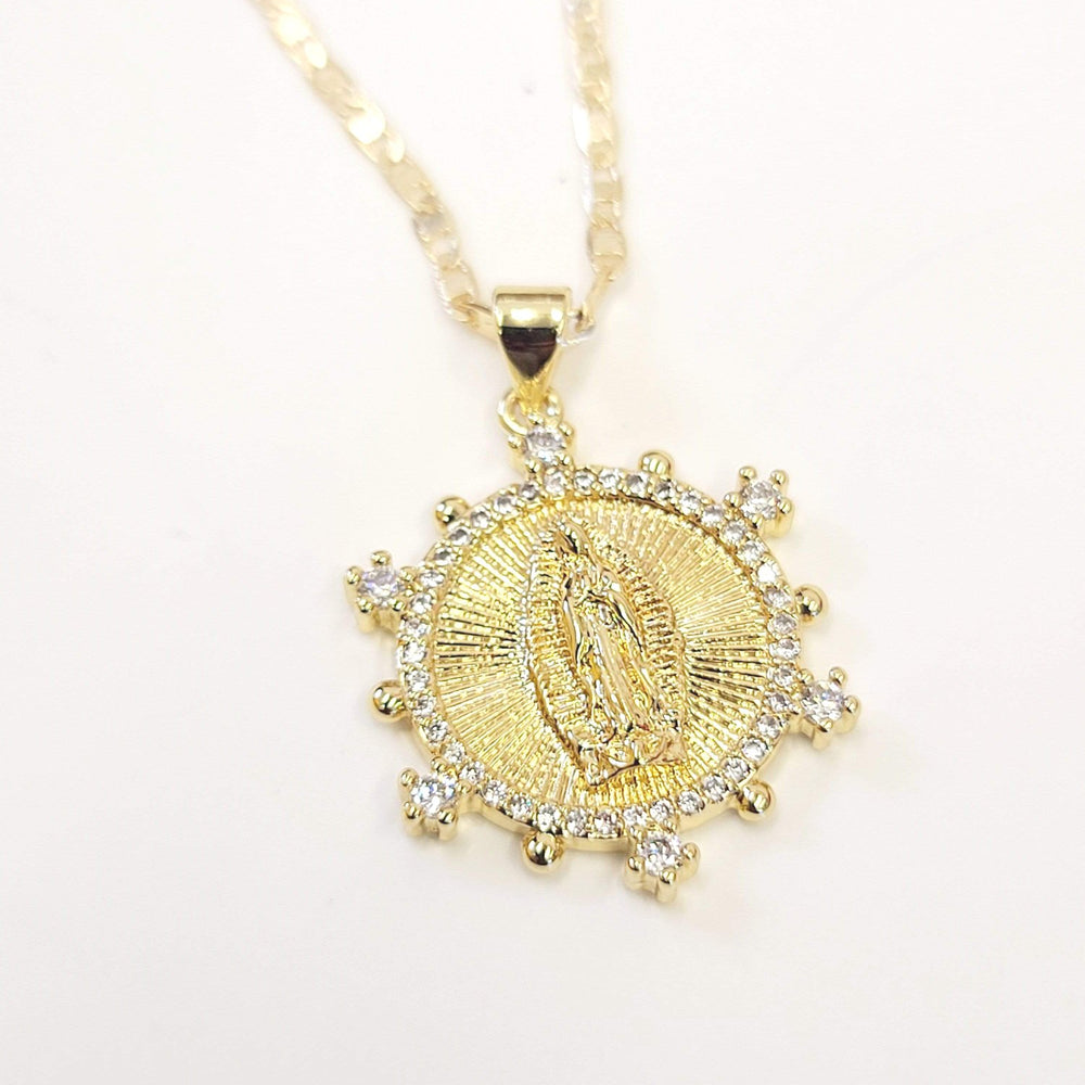 Virgen CZ Necklace