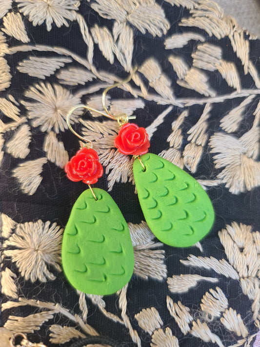 Nopalera Cactus Earrings