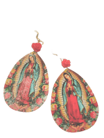 Virgencita Rose Earrings