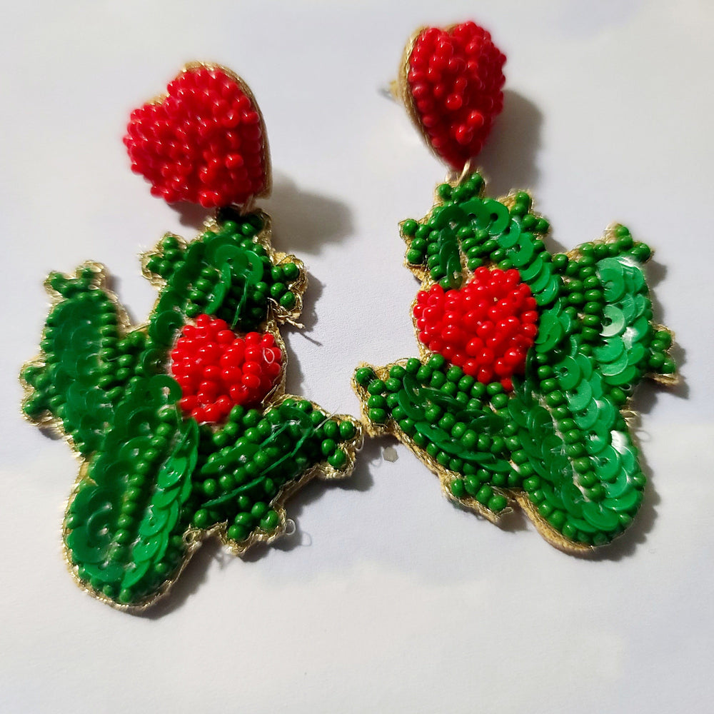 Nopal Corazon Earrings