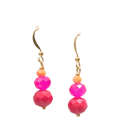 Ombre Pink Earrings