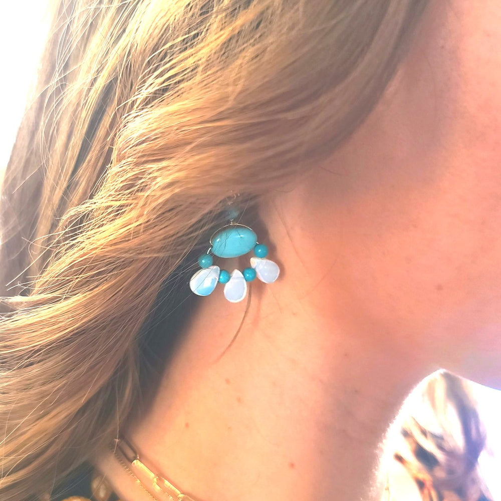 
                      
                        Opalite Turquoise Xochitl Earrings
                      
                    