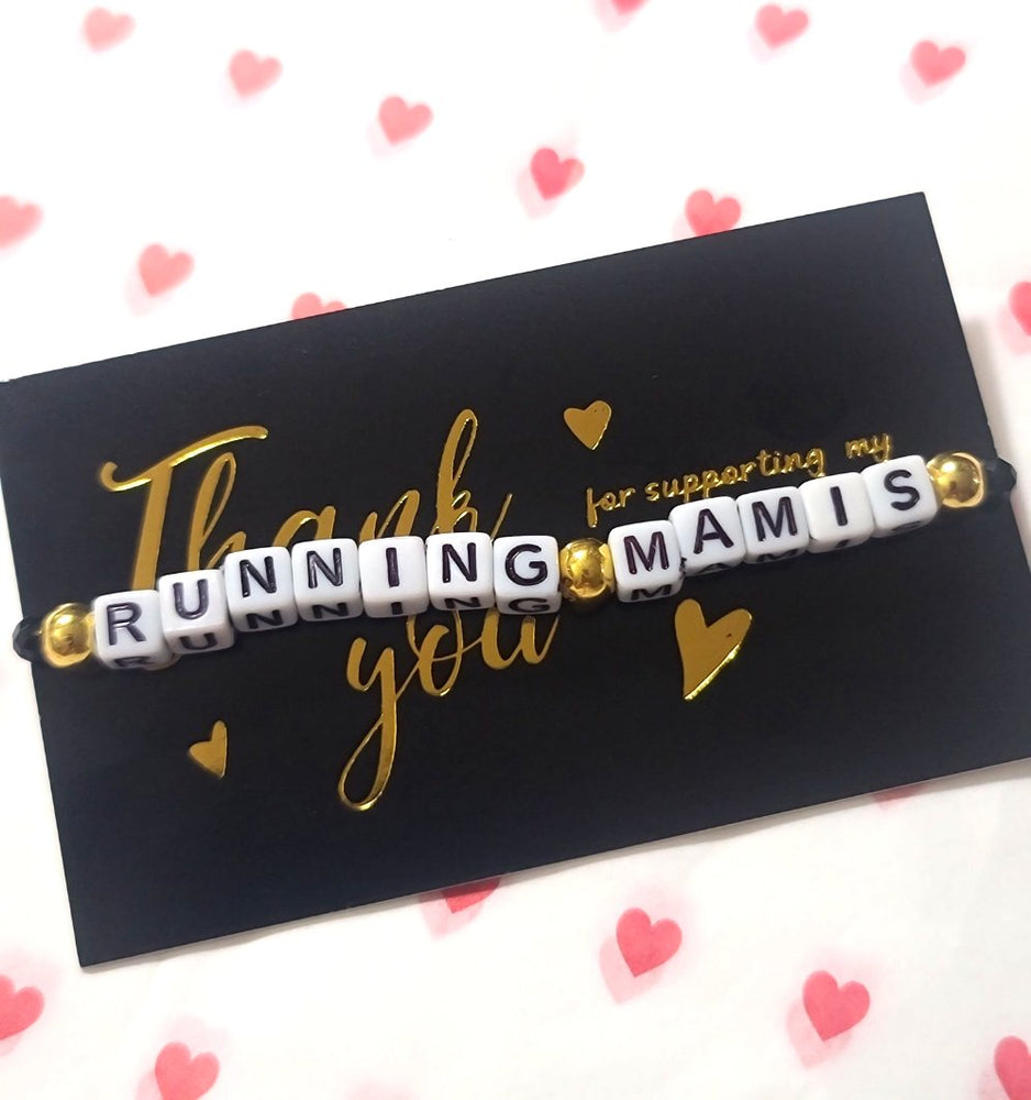 
                      
                        Running Mamis Word Bracelet
                      
                    