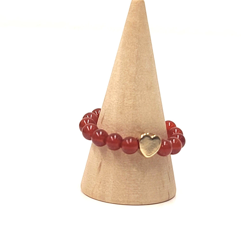 
                      
                        Heart Gemstone Ring
                      
                    