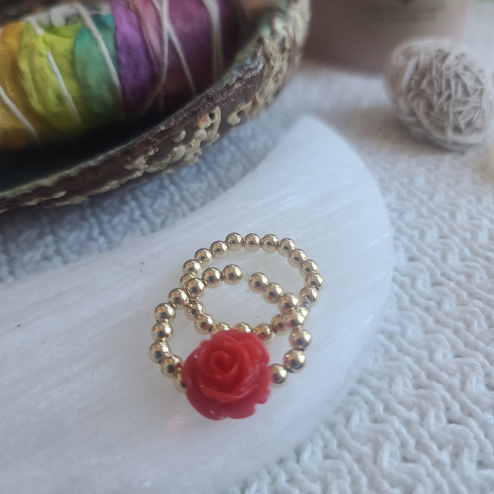
                      
                        Rose Gold Bead Ring
                      
                    