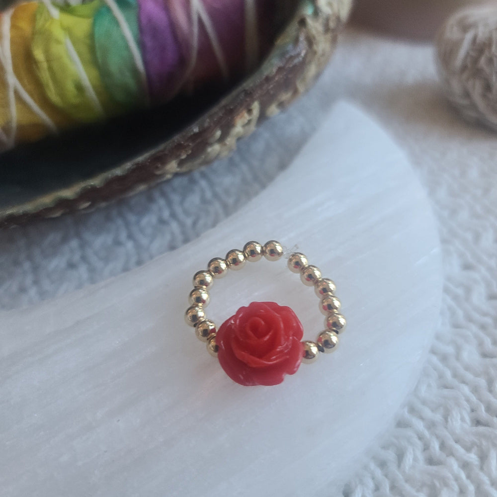 
                      
                        Rose Gold Bead Ring
                      
                    