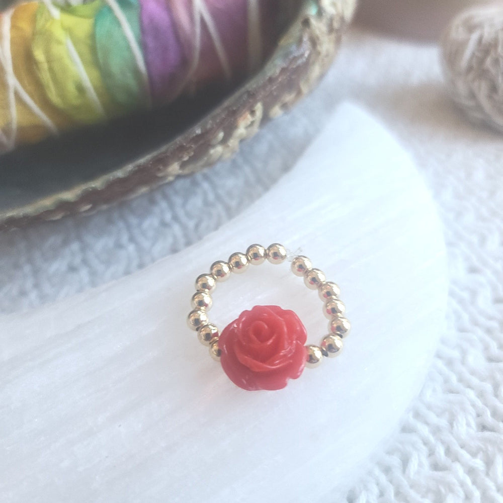 
                      
                        Rose Gold Bead Ring
                      
                    
