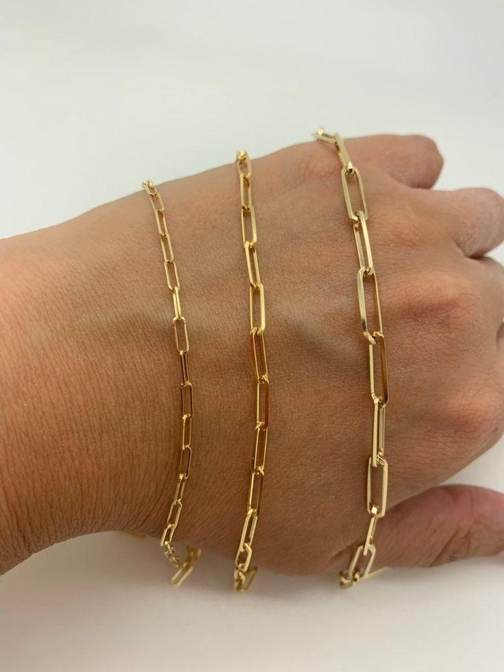 
                      
                        Paper Clip Link Bracelet
                      
                    