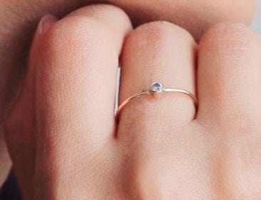
                      
                        Diamond Stackable Promise Ring
                      
                    