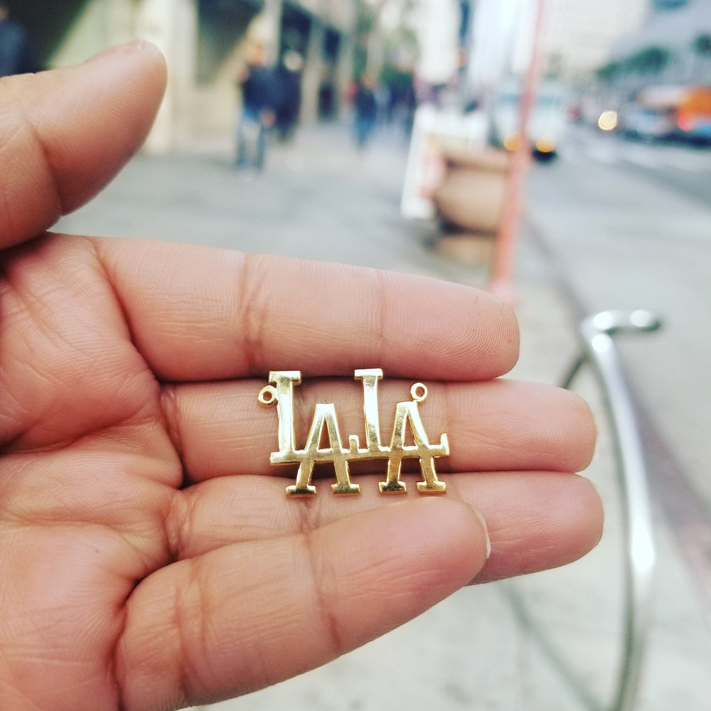 I Love L.A. Nameplate Necklace