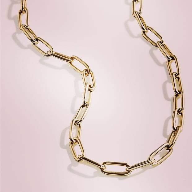 Link Me Up Gold Necklace