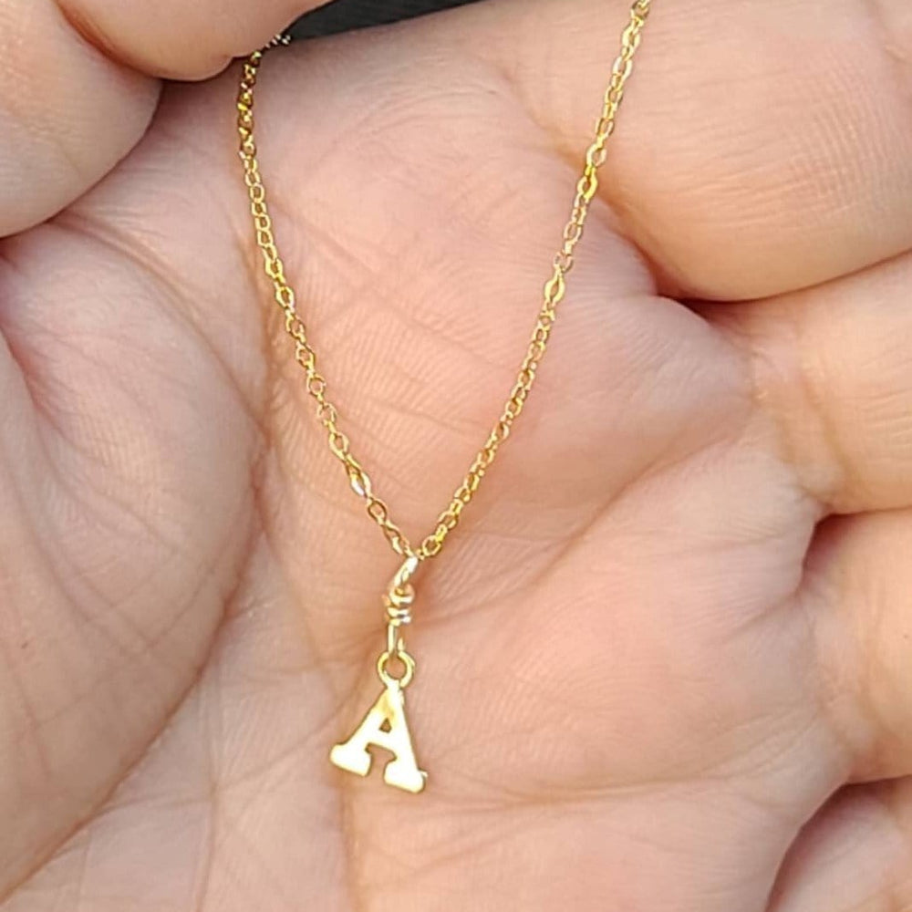 
                      
                        Initial 14kt Gold Fill Necklace
                      
                    