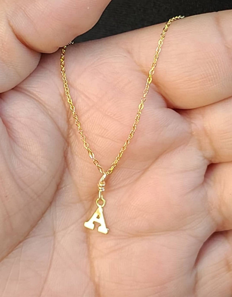 Initial 14kt Gold Fill Necklace