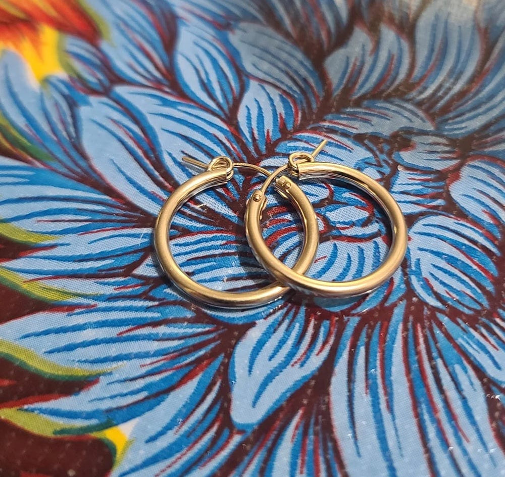 Carmen 14kt Gold Fill Hoop Earrings