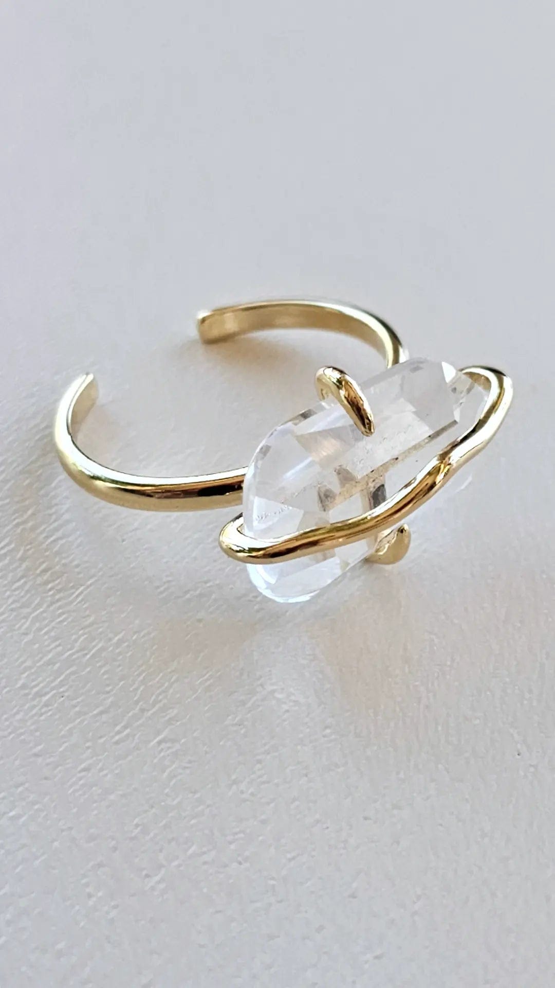 Intention Gold Ring