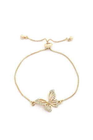 
                
                    Load image into Gallery viewer, Butterfly Charm Bracelet
                
            