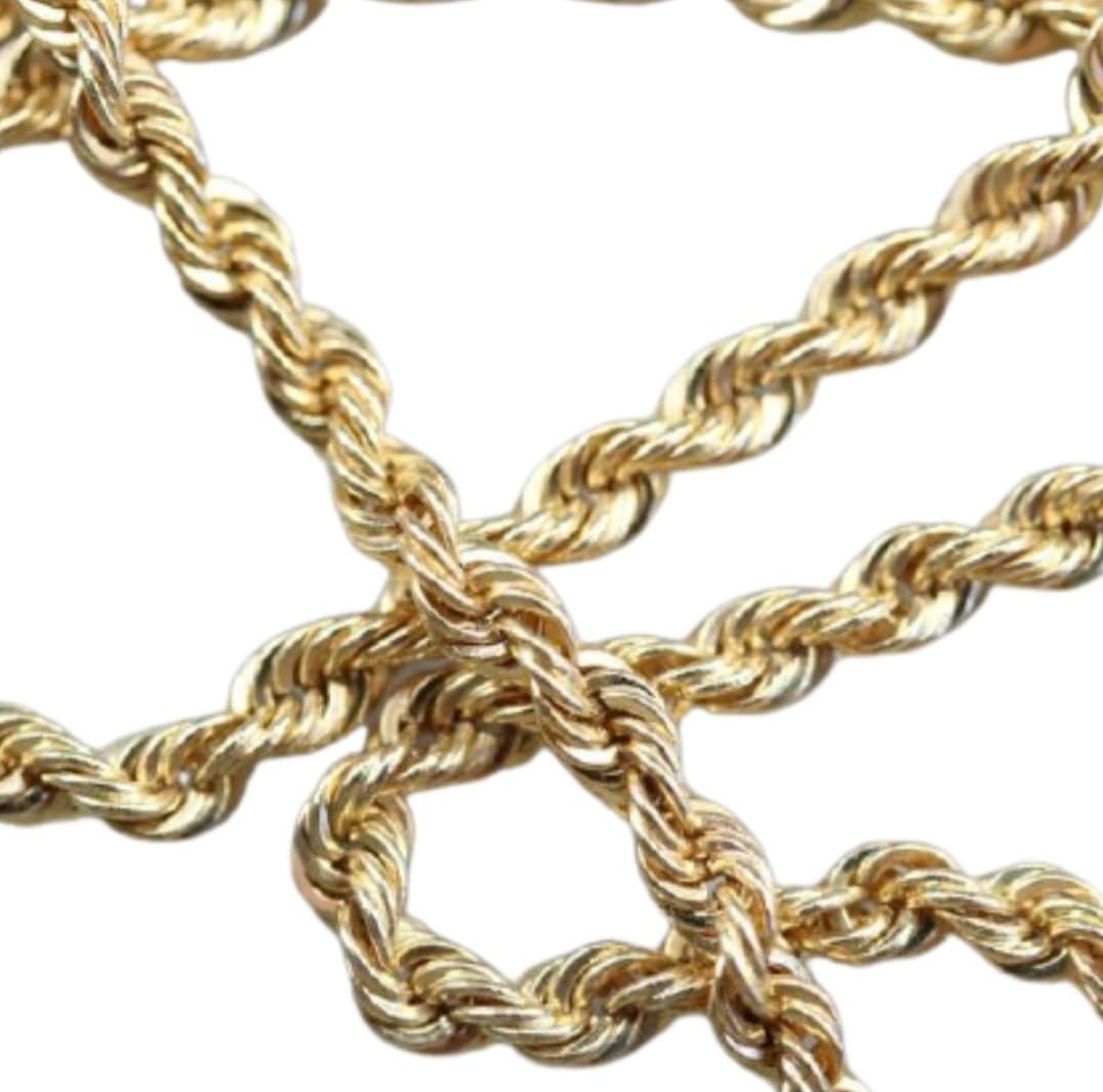 Rope 14kt Gold Chain