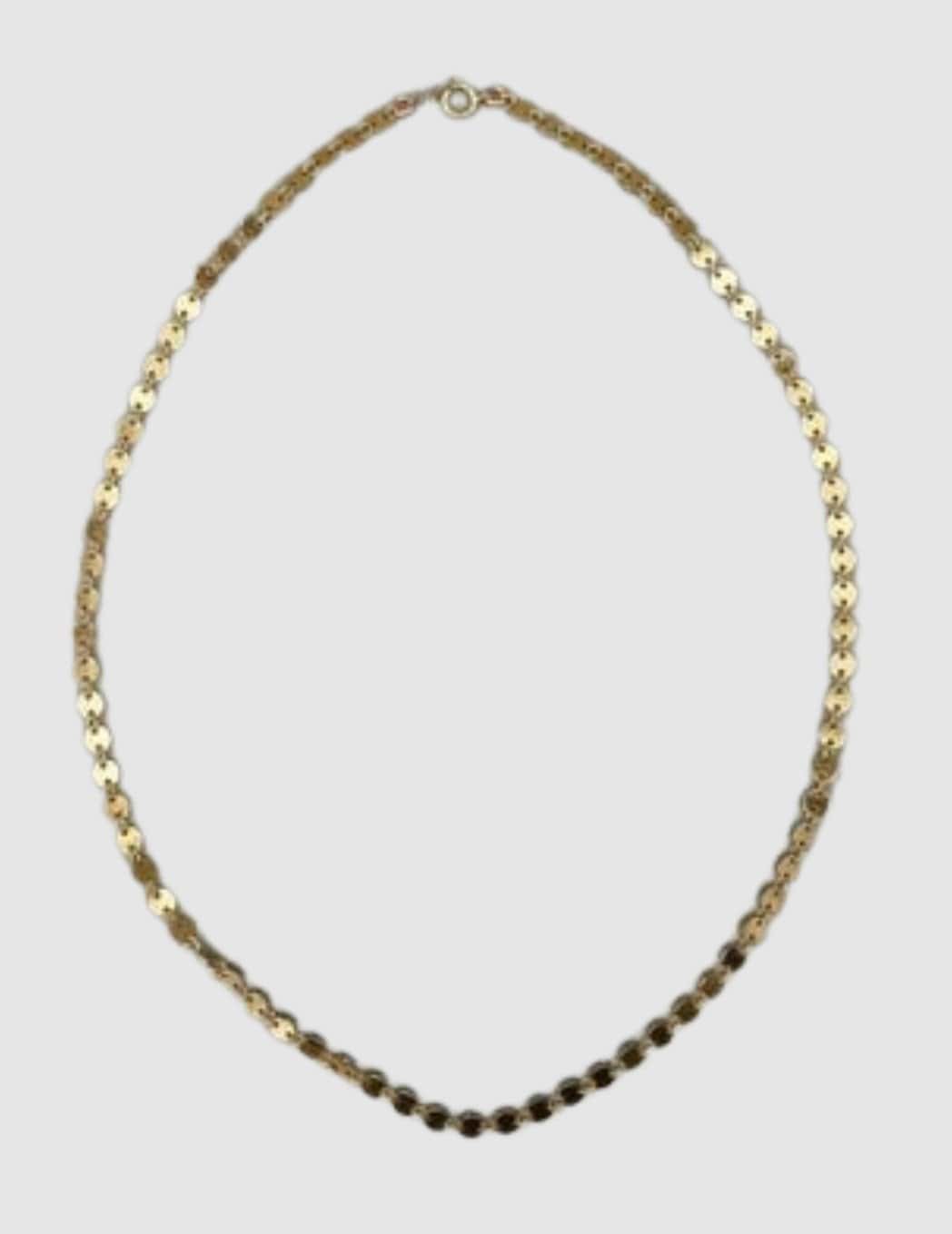 Goddess Gold Disc Necklace