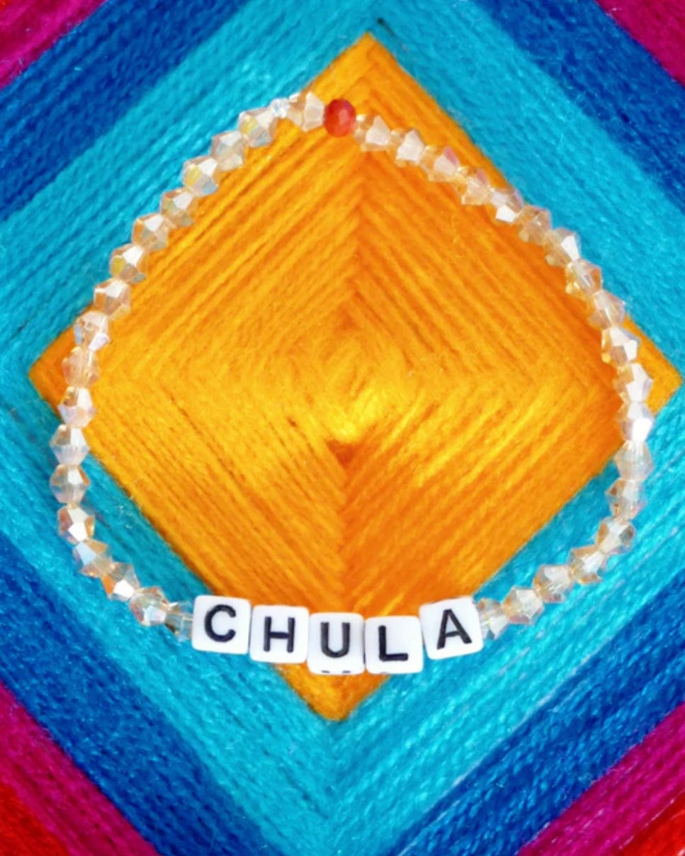 Chula Word Bracelet