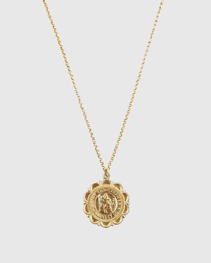 
                      
                        St. Christopher 14ktGF Charm Necklace
                      
                    